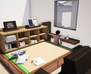 住宅の内観、外観、インテリアパースを作成します 小規模建築の内観および外観作成のお手伝い イメージ7