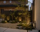雑木の庭・外構の完成イメージパースを作成します 自然な植栽と建物の調和を大切に描きます イメージ3