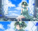歌ってみた動画、MVイラスト描きます Vtuberさん、歌い手さん用のサムネイラスト作成します！ イメージ10