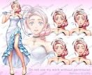 目を惹く✨艶っぽい人物イラスト描きます サムネ･立ち絵･IRIAM･一枚絵…多用途に対応❗ イメージ9