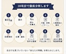 初心者歓迎あなたに合う仕事・副業をご提案します 自分でも気づいていない「あなたの特徴」を10項目から徹底分析 イメージ3