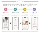 購買・来店につなげる診断コンテンツを制作します 診断コンテンツで、お客様との最初の会話をつくる イメージ3