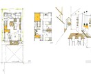 戸建住宅の間取り、内観パース作成します 手書きであたたかみのある作品をつくります。 イメージ3