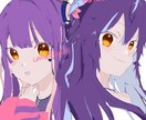 創作、版権等のSNSアイコン作成致します 創作、版権等のSNSアイコンを御要望の貴方へお届けします イメージ1