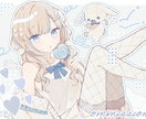 人物イラストを描きます ほんわか可愛い雰囲気のイラストが得意です！ イメージ7