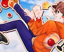 厚塗りもふもふイラスト描けます 絵柄を変えて欲しい場合は言ってください。好きな絵柄で描きます イメージ5