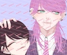 イラスト描きます 歌ってみたサムネイル、夢絵、キャラクター制作など イメージ3