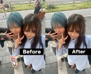 韓国式で自然にきれいに写真補正いたします 韓国フォトスタジオのスタッフが肌・輪郭・色味まで美しく調整 イメージ5