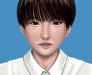 厚塗りでリアルタッチの女の子を描きます 似顔絵も描けます❣️アイコンなどにぜひ(^^)！ イメージ10