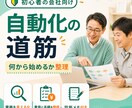 初心者の会社にAI業務自動化の道筋を作ります 現役パソコン講師が、できること・費用・進め方をやさしく整理 イメージ1