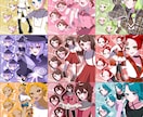 表情差分4種付き全身立ち絵を制作します 可愛い女の子・魅力的な表情を描くのが得意です！ イメージ3