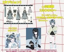 VTuber用パーツ分けイラスト作成いたします やわらか質感の厚塗りで丁寧に仕上げます。 イメージ7