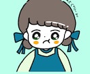キラキラお目目ゆるかわなイラスト描きます かわいいお目目の女の子or男の子いかがですか？♬ イメージ3
