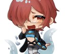 ぷにっとかわいいミニキャラを描きます キャラの魅力をぎゅぎゅっと1枚に！！資料用やアイコンにも♪ イメージ6