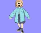イラストアイコン描きます 古着ファッション可愛いイラスト描きます！ イメージ2