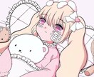 イラスト制作、Pv制作します 絵柄がかわいい系です。ちびキャラとくい～ イメージ1