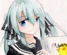 透明水彩のアイコンイラストお描きします ふわっとしたやさしいイラスト描きます！ イメージ2