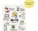 旅やグルメの思い出を雑誌風イラストにします ゆるい手描きタッチでまとめます イメージ9