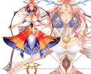 インパクトある、あなただけのキャラ立ち絵作ります 厚塗り/アニメ塗り　超ポップ/超かわいい/超カッコいいを！ イメージ3