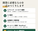 新規事業のロゴ・HP・名刺を一式作ります 開業日から逆算｜ヒアリング→デザイン→HP公開・名刺印刷まで イメージ3