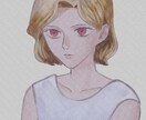 シリアスな女性のイラスト描きます 落ち着いた色味と、シリアスな表情のアイコンを使いたい方へ イメージ2