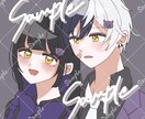 量産夢絵、コテ同を描きます かわいい男女を描くのが大得意の絵師が描かせていただきます! イメージ1