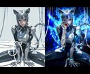 AI生成イラストの違和感箇所を手書き補正修正します まるで人間が描いたようなクオリティに馴染ませ仕上げます！ イメージ2