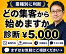 業種別にどの集客チャネルを使うか診断します SEO・MEO・広告・SNSのどれに予算を置くかを整理 イメージ1