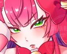 キャラクター描きます ご希望のキャラ絵を描きます。可愛い、セクシー系が得意です。 イメージ1