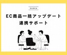 EC商品の一括アップデートをサポートします 【楽天/amazon/shopify/makeshopほか】 イメージ1