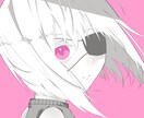 シンプルなSNS用イラスト作成します SNSアイコン等に使えるモノクロ単色イラスト描きます！ イメージ5