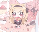 ゆるかわSD・ミニキャライラスト制作します 活動やグッズをそっと彩る、もちっと可愛いをお作りします⟡. イメージ1