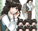 ＴRPG等の立ち絵をお描きします 可愛い絵柄であなただけのキャラクターを イメージ6