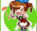 デフォルメしたアイコン向けイラストを描きます アナログなラクガキぽい絵になります イメージ1