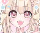 ハートポーズでドアップ！なＳＮＳアイコン描きます お顔がハッキリわかる、目を惹くアイコンです！ イメージ2