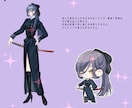 SD・フレークシール風イラスト作成します はっきりした艶のあるアニメ塗りが得意です！ イメージ2