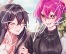 お手頃価格で厚塗り風のイラストを描きます 鮮やかで特別な作品を迅速にお届けいたします！ イメージ4