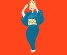 ポップでキュートなオリジナルイラスト描きます グッズ・アイコン・ビジネスなど様々な用途で制作します。 イメージ4