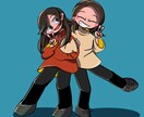 デフォルメイラスト、似顔絵描きます 目を引く配色でポップな絵を描きます！アイコン等にどうぞ！ イメージ5