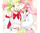 夢絵、カップルイラスト描きます NL、BL、GL、夢絵など柔軟に対応可能！ イメージ4