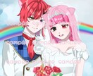 アイコンや1枚絵、キャラデザインまで幅広く承ります 50件以上の実績があり、塗り方や絵柄の調整も可能です イメージ5