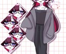 柔らかい雰囲気のキャラクター立ち絵制作します 初めてのVtuber活動にもおすすめ！可愛い立ち絵制作 イメージ5