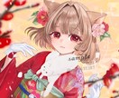 配信・動画用イラスト、SNSアイコンなど描きます 透明感と雰囲気のある厚塗りのイラストです イメージ1