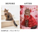 うちの子を衣装チェンジ！AI合成写真を作ります 写真1枚からOK。うちの子を高機能AIでお着替えさせます。 イメージ7