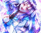 透明感のあるキラキラなイラスト作成します アイコン、動画サムネ、小説の表紙、挿絵に！心躍る素敵な1枚を イメージ9