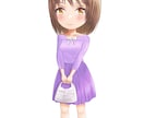 ミニキャラ（SDキャラ）、修正回数無制限で描きます 色彩資格２つ保有絵師がきれいなデフォルメキャラを描きます イメージ1