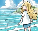 ほのぼのとして可愛いイラストを描きます 淡い色調でポップな雰囲気・シンプルな挿絵風イラスト描きます！ イメージ7