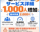 X 外国人フォロワー1,000人増やします リアルアカウントによる高速増加！オプション割引あります イメージ12