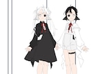 IRIAM立ち絵のデザイを承ります あなたの理想のイラストをデザインし形にいたします イメージ3
