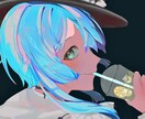 SNSアイコン、二次創作、夢絵、一枚絵を承ります 配色を大切に一つ一つ丁寧な線を描いていきます イメージ5